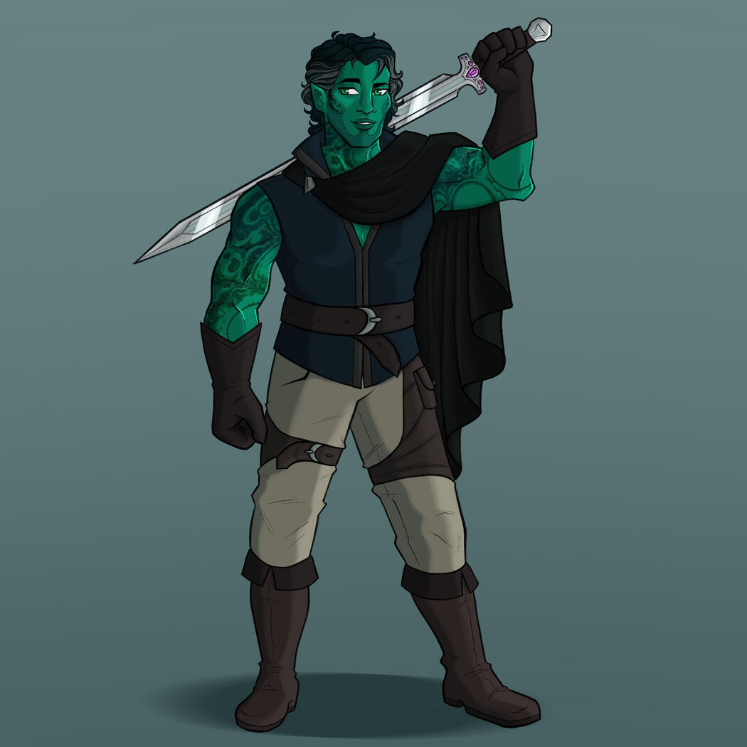 Malachite Ore - DND Character Design Malachite Ore - DND Character Design