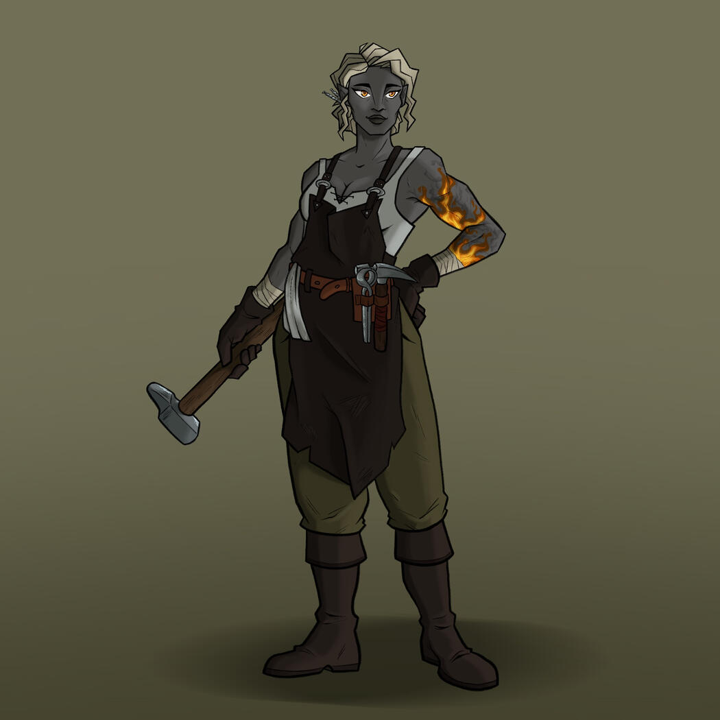 Galena Ore - DND Character Design Galena Ore - DND Character Design